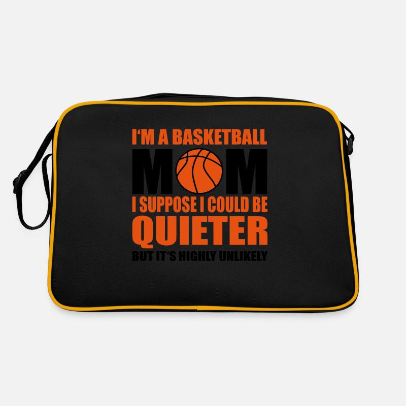basketball mom Retro Tasche