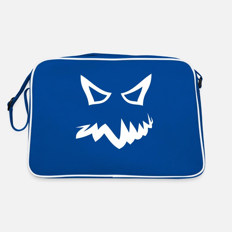 evil face face gift face halloween evil Retro Bag