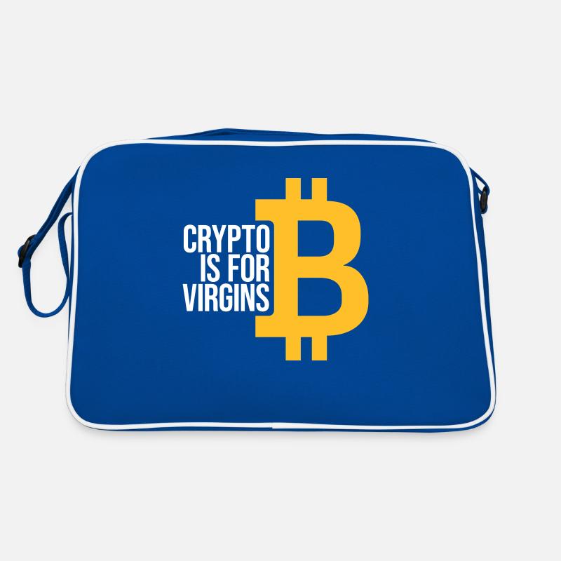 crypto is for virgins Retro Tasche