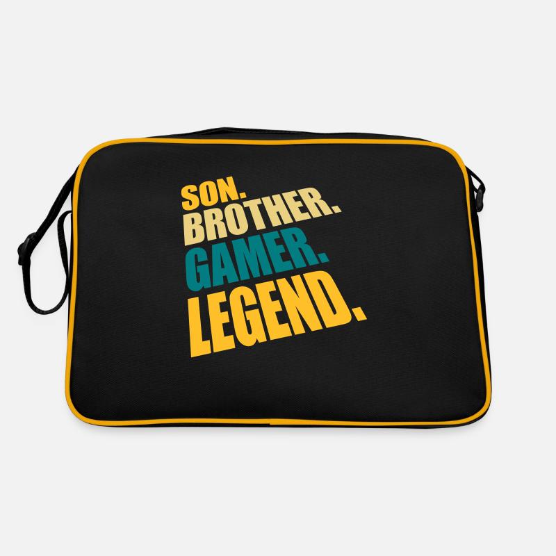 Fils Frère Gamer Légende Sac Retro
