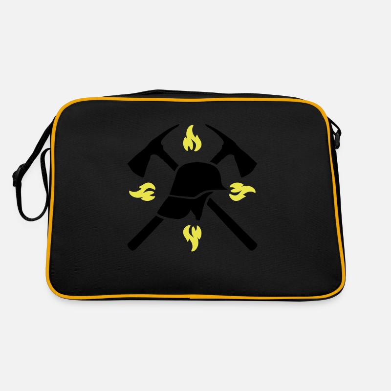 Casque de pompier Axe 2 Sac Retro