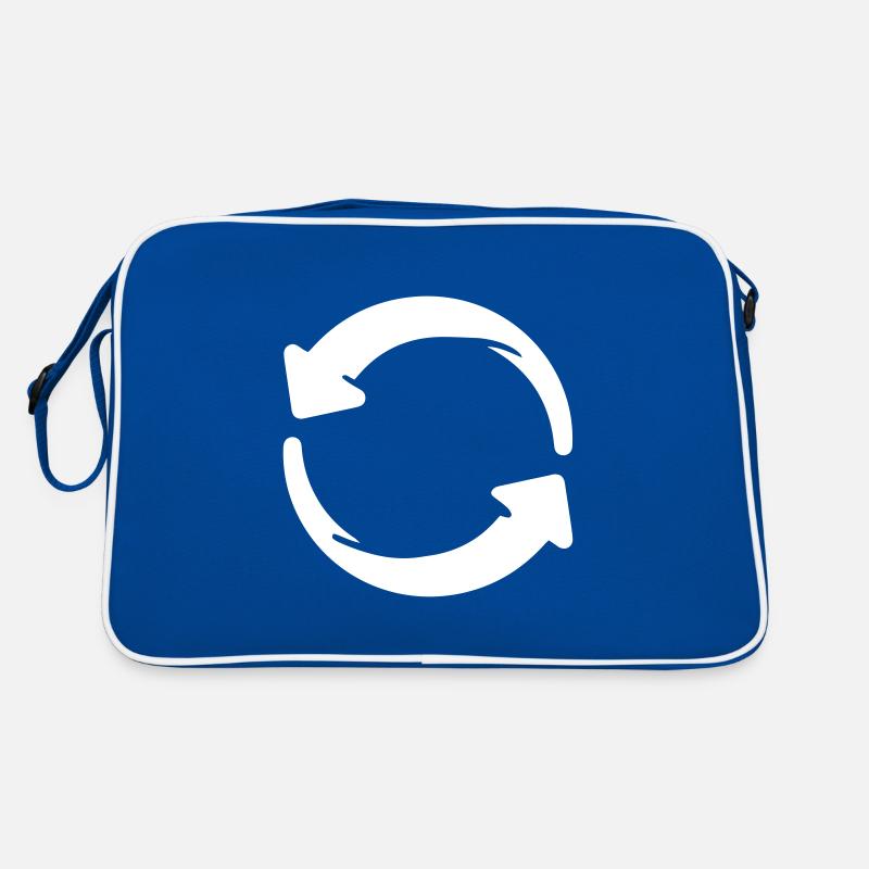 Répéter Répéter Symbole Répéter Sac Retro