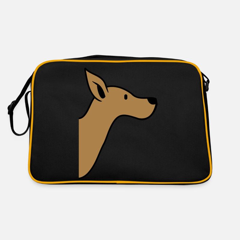 Good Dog Face Cute Pet Head Cute Retro Bag