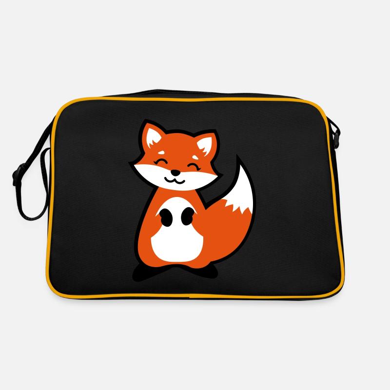Enfant animal mignon renard Sac Retro