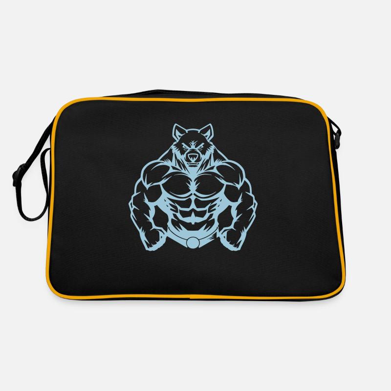 bär comic Retro Tasche