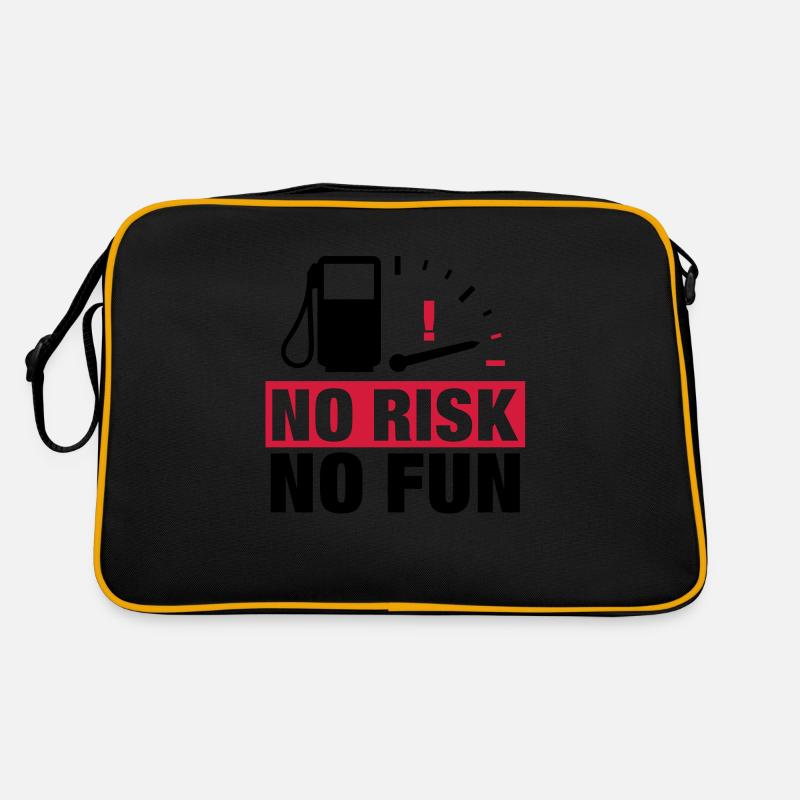 no_risk_no_fun__f2 Retro Tasche