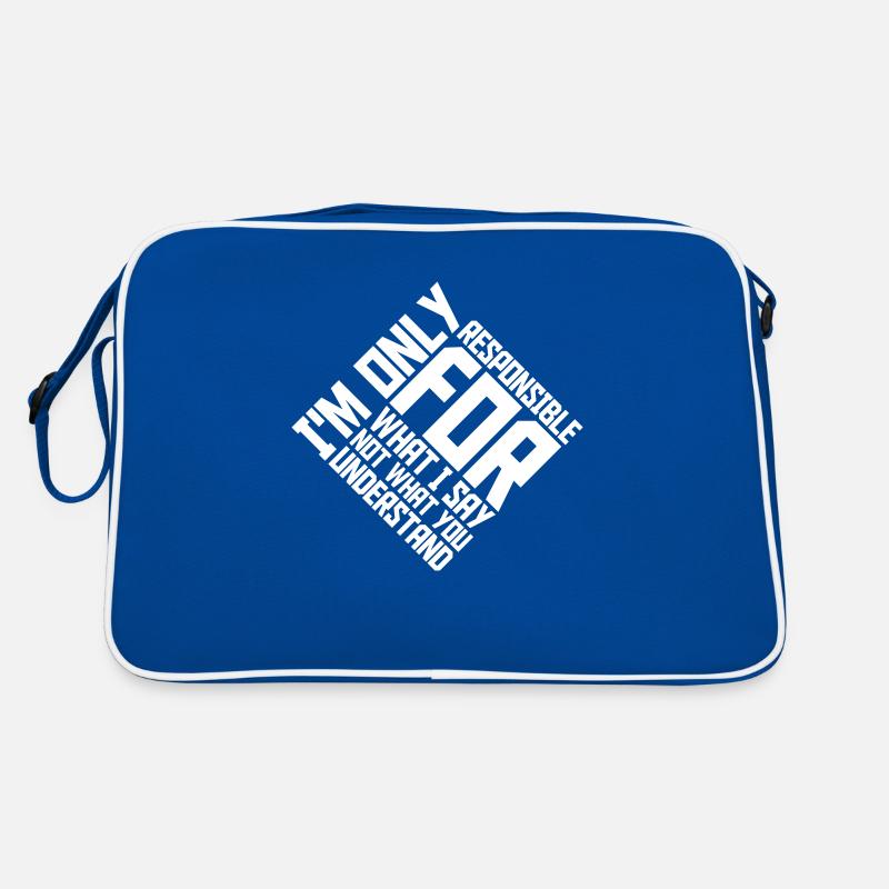 ce que je dis citation Sac Retro
