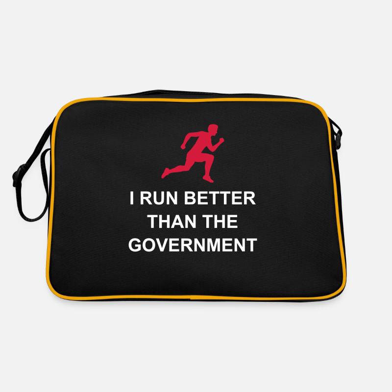 run better than government Retro Bag