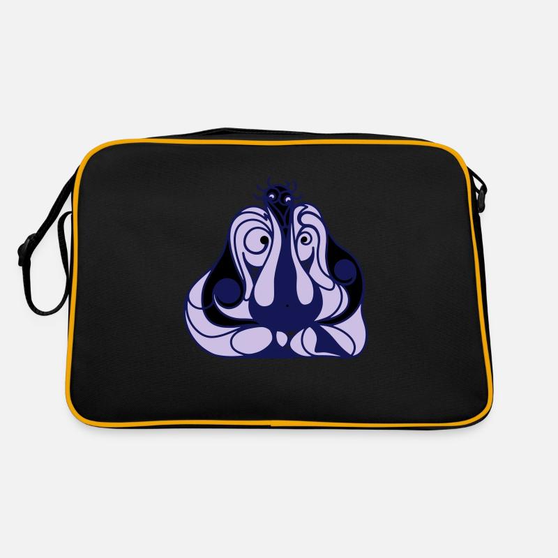 Die Glücklichen. Glücksmomente der Albernheit Retro Tasche