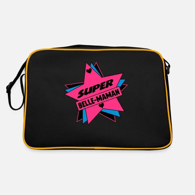 SUPER SCHÖNE MAMA Retro Tasche