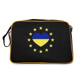 L’Europe et l’Ukraine - Sac Retro - noir/or - Dos