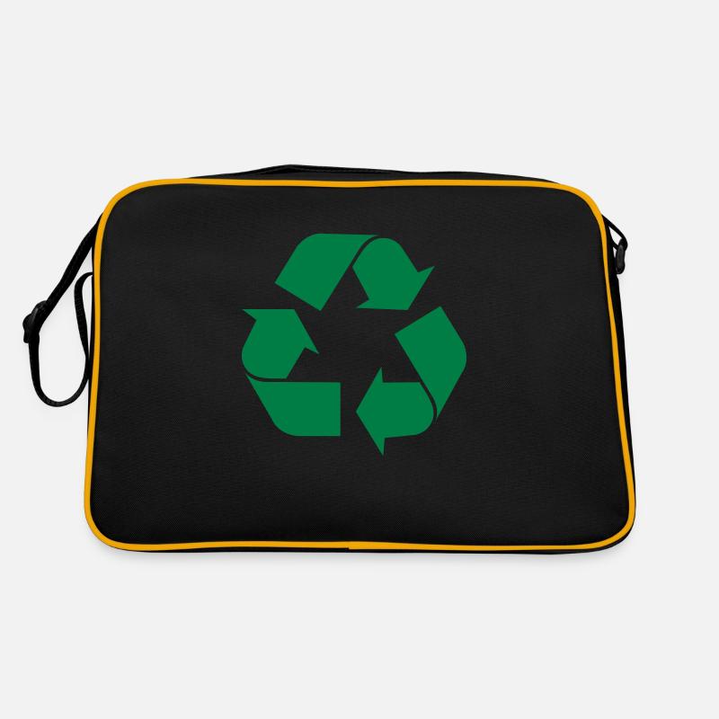 Recycle - two color Retro Bag