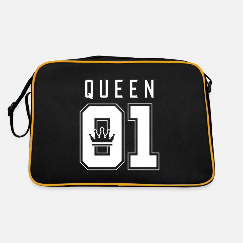queen 01 krone Retro Tasche
