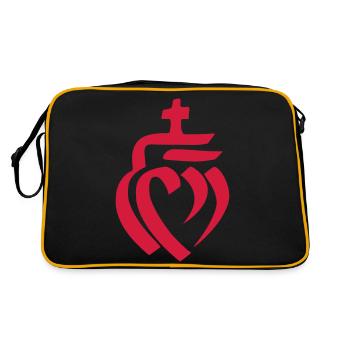 vendee - Retro Bag - black/gold - Back