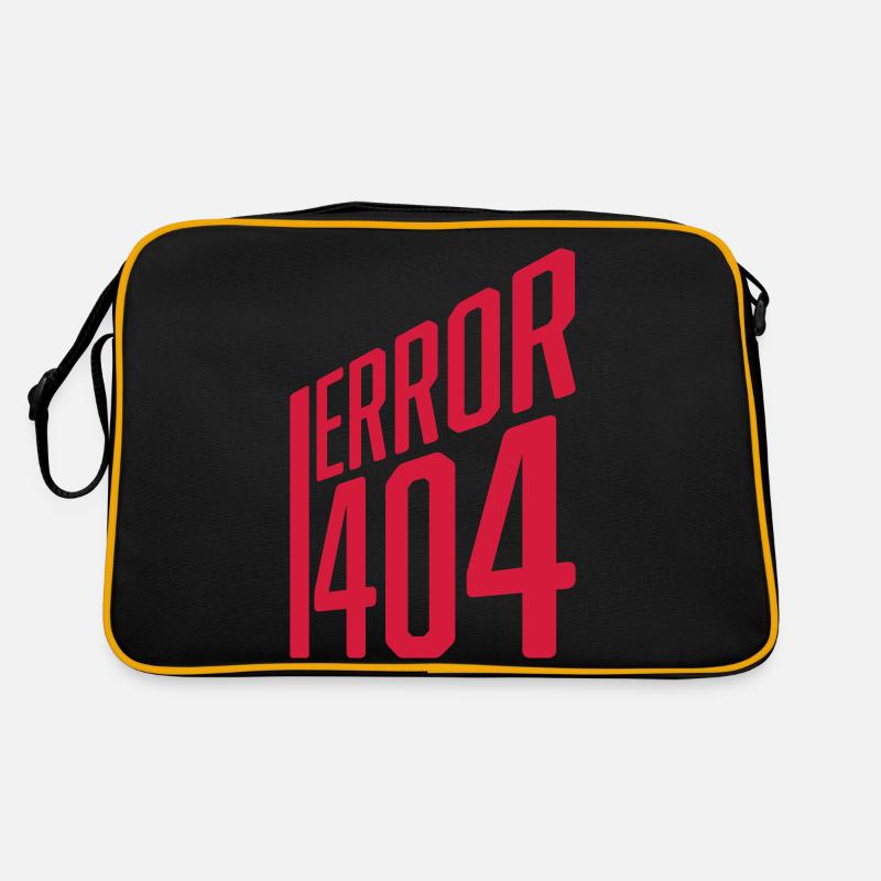Code Error Error 404 Retro Bag