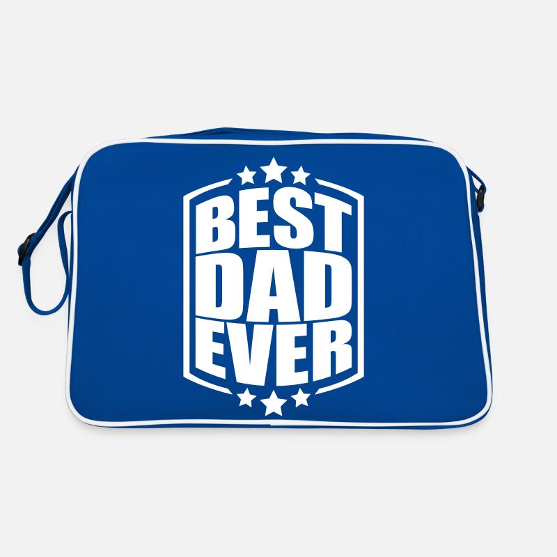 The Best Dad Ever Cool Love Retro Bag