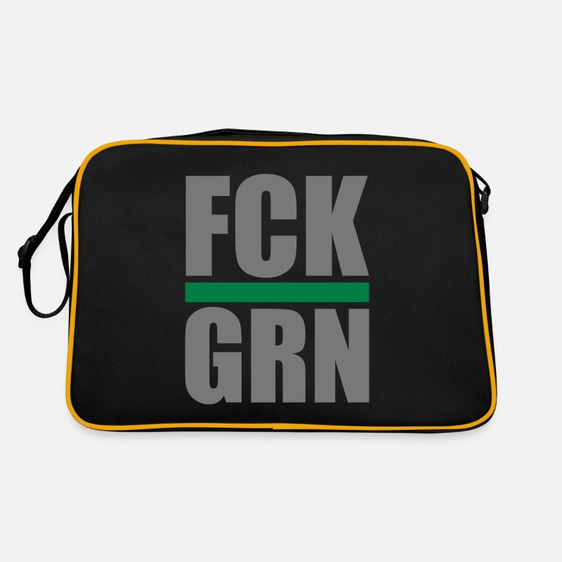 FCK GRN | Couleurs modifiables Sac Retro
