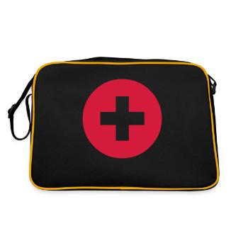 Urgence - Sac Retro - noir/or - Dos