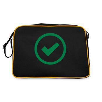 Chopping - Retro Bag - black/gold - Back