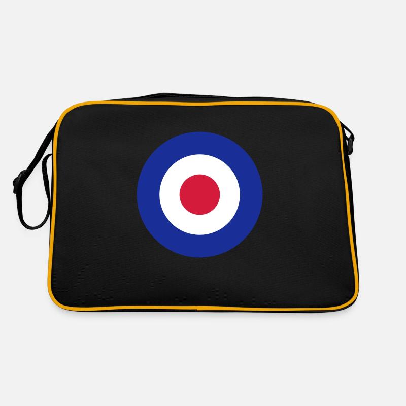 mod-target-3 - Retro Tasche - Schwarz/Gold