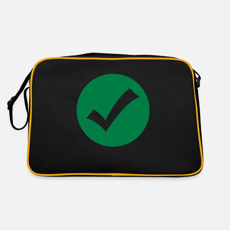 Checkmark Tick Retro Bag