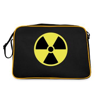 radioactive - Sac Retro - noir/or - Dos