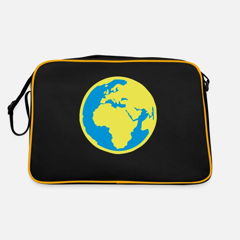 planete terre bleu1 Sac Retro