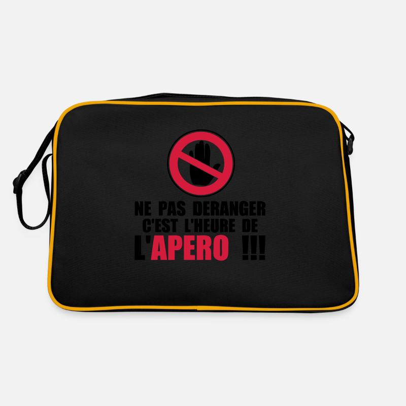 pas deranger heure apero1 Sac Retro