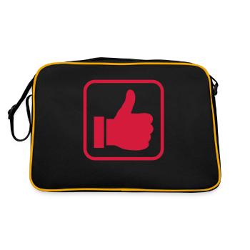 Like - Sac Retro - noir/or - Dos