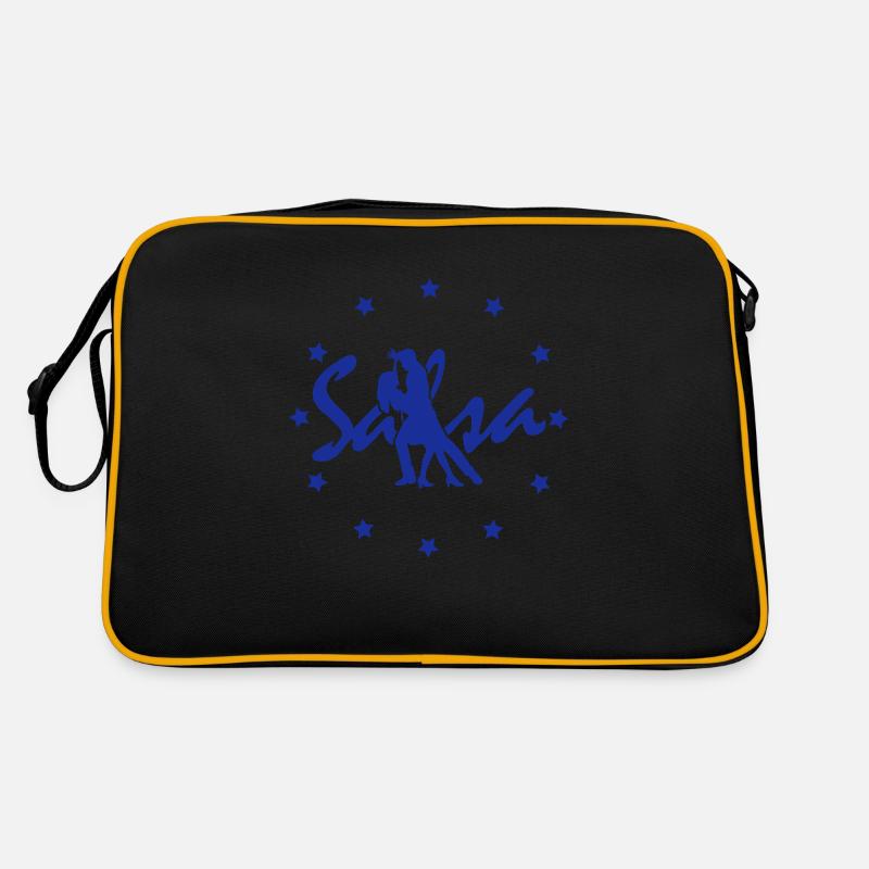 salsa - Retro Tasche - Schwarz/Gold