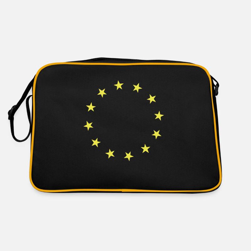 cercle_etoile Retro Tasche