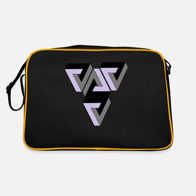 Penrose Triangle Retro Tasche