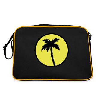 palm - Retro Bag - black/gold - Back