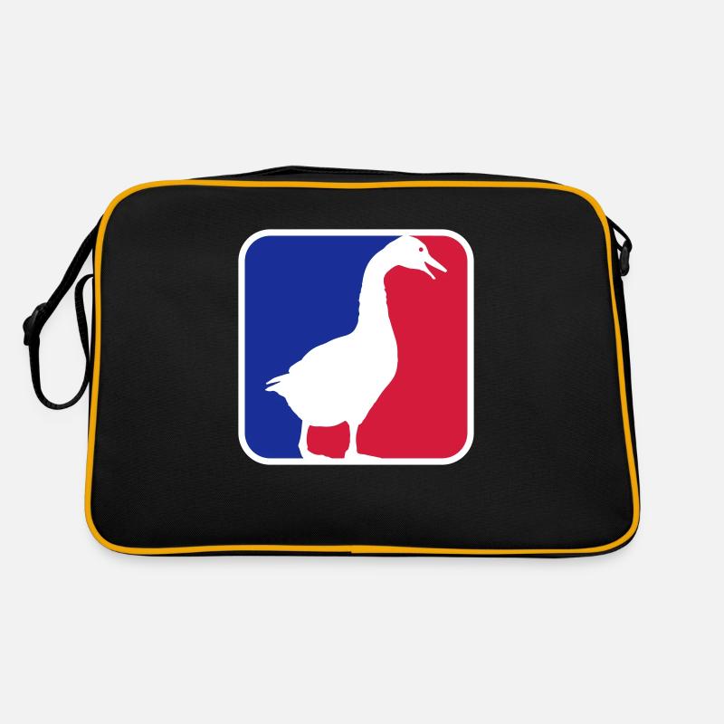 Goose red blue Retro Bag