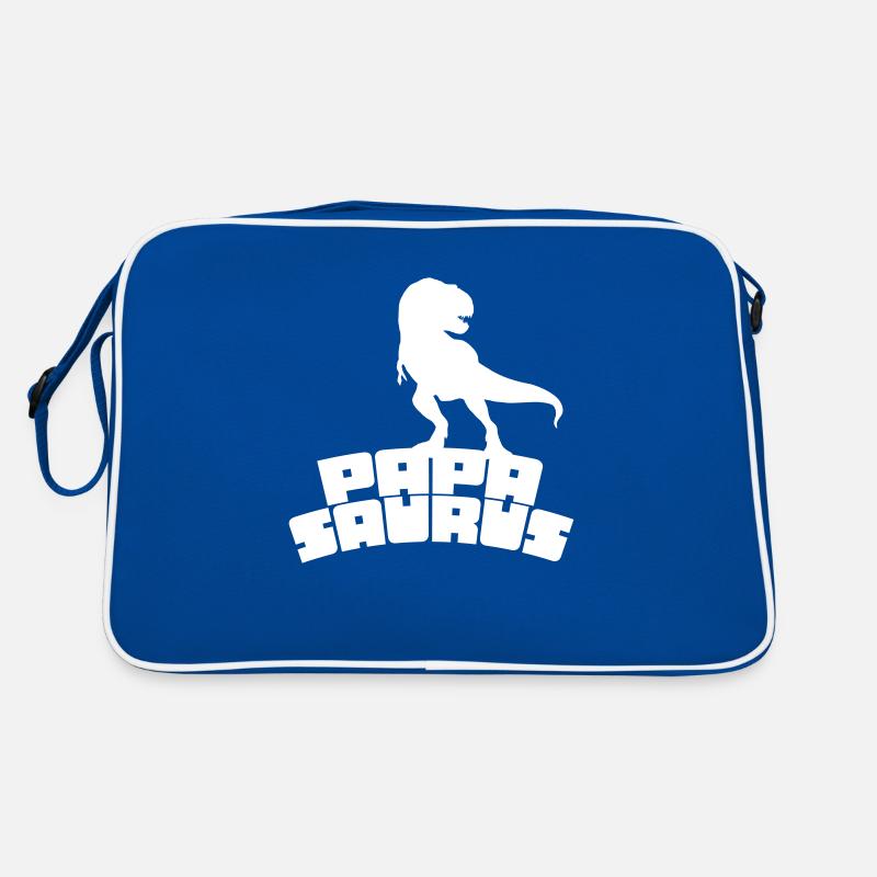 Papa Saurus Retro Bag