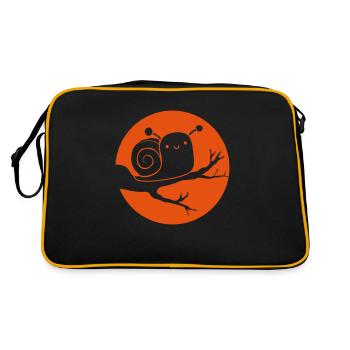 Snail Branch Moon - Retro Bag - black/gold - Back