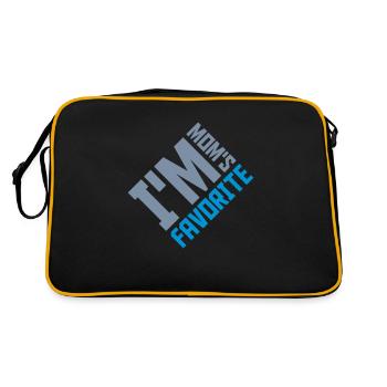 I m mom s - Retro Bag - black/gold - Back