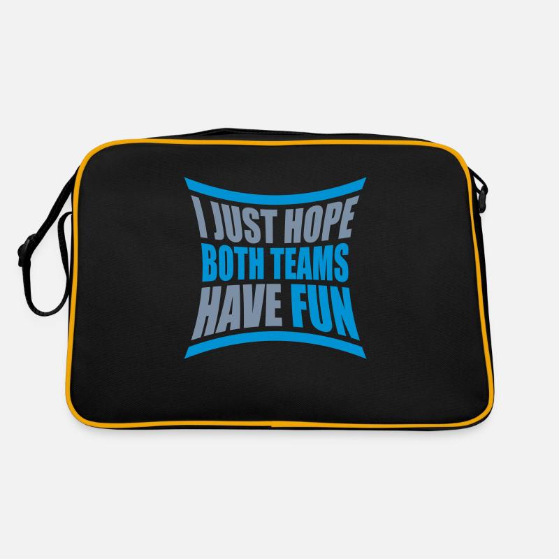 Both Teams Have Fun Retro Tasche