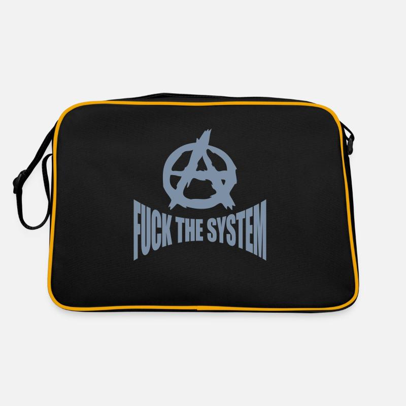 Fuck l'anarchie du système Sac Retro