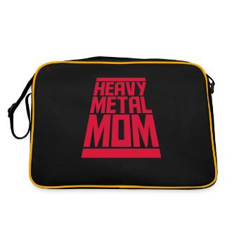Strips Heavy Metal Mom - Retro Bag - black/gold - Back