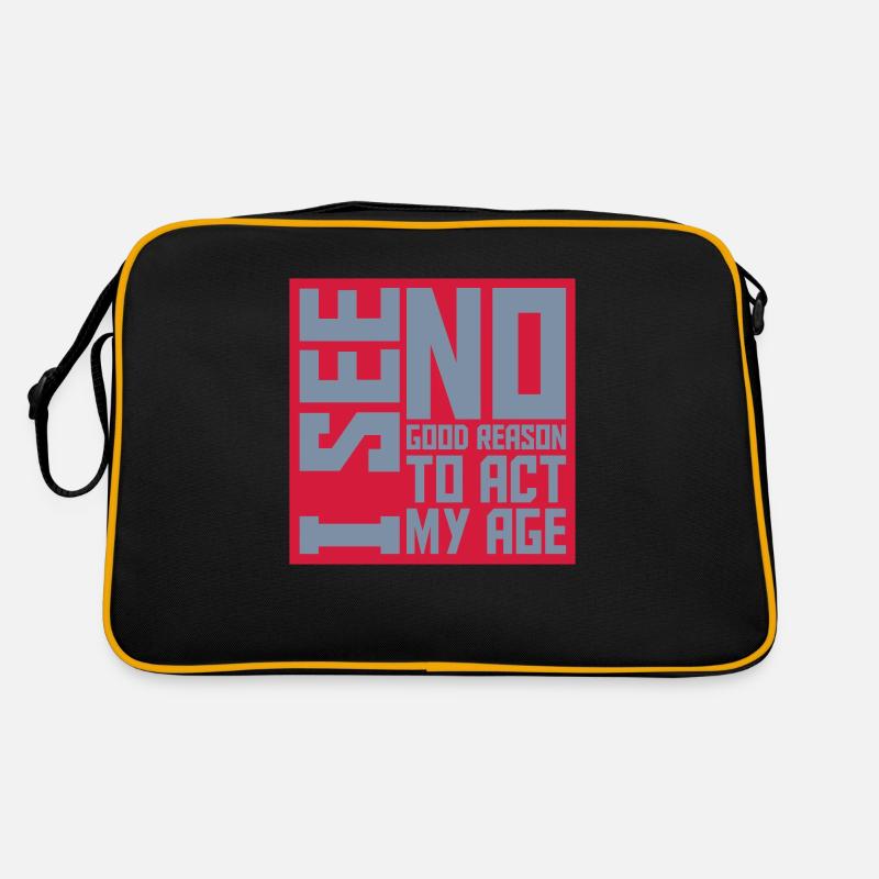 pour agir à mon âge Sac Retro
