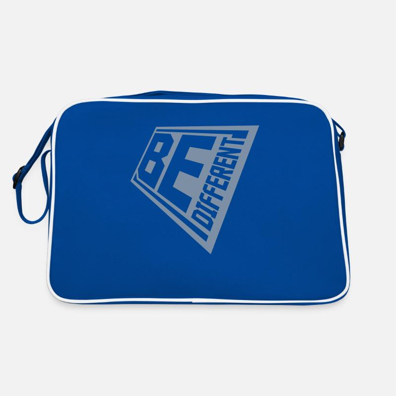 Be different Logo Design Retro Bag