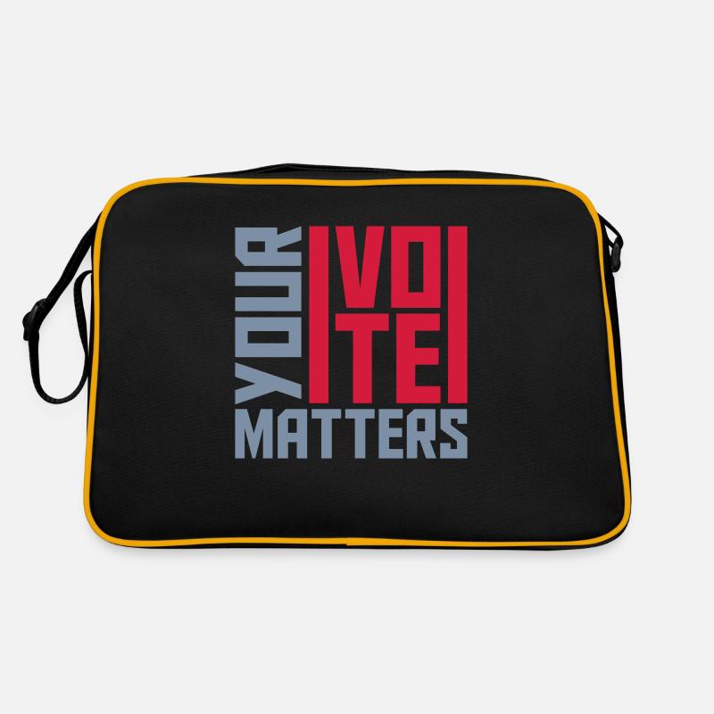 votre vote compte citation Sac Retro