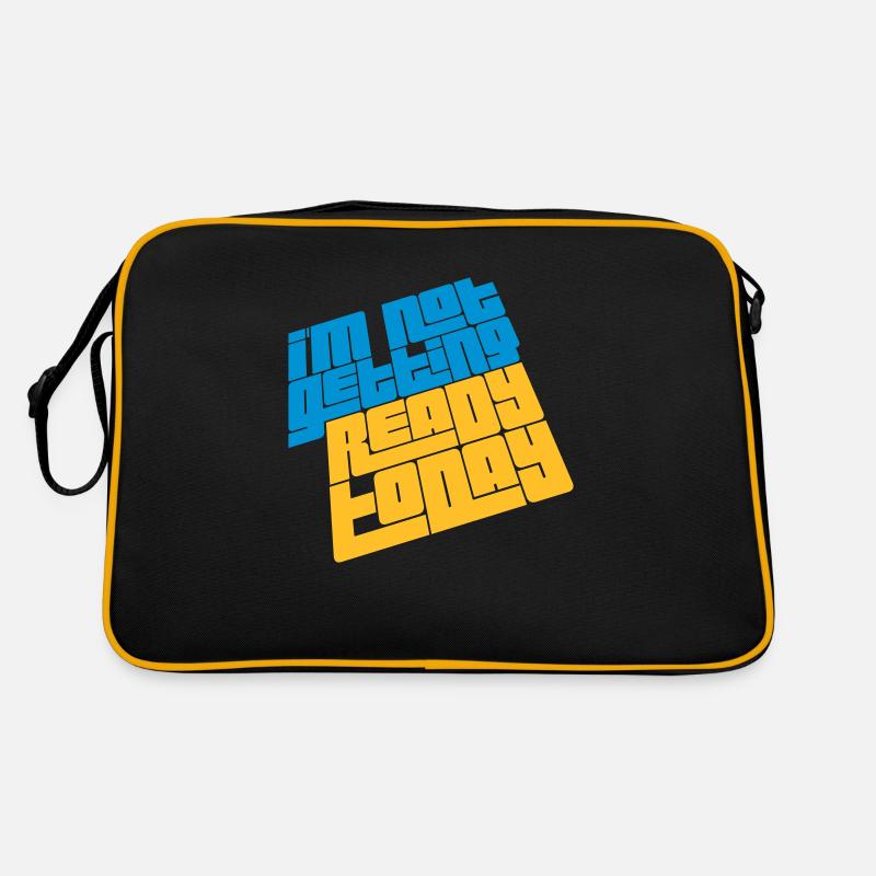 ne pas se préparer aujourd’hui Sac Retro
