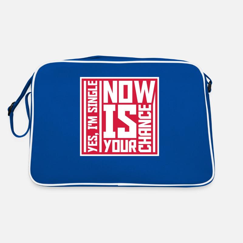single now your chance Retro Tasche