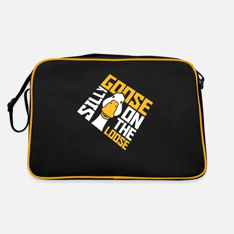 goose on the loose Retro Tasche