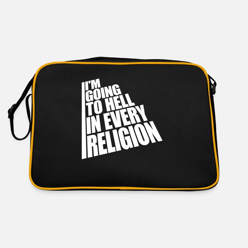 in going to hell Retro Bag