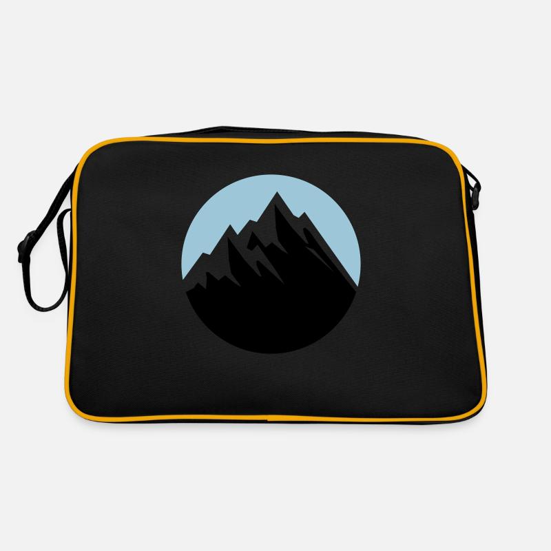 mountains Retro Tasche