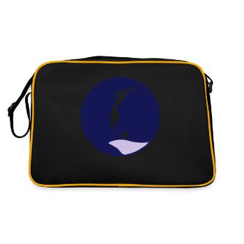 Beginning. The Great Leap into the Unknown - Retro Bag - black/gold - Back