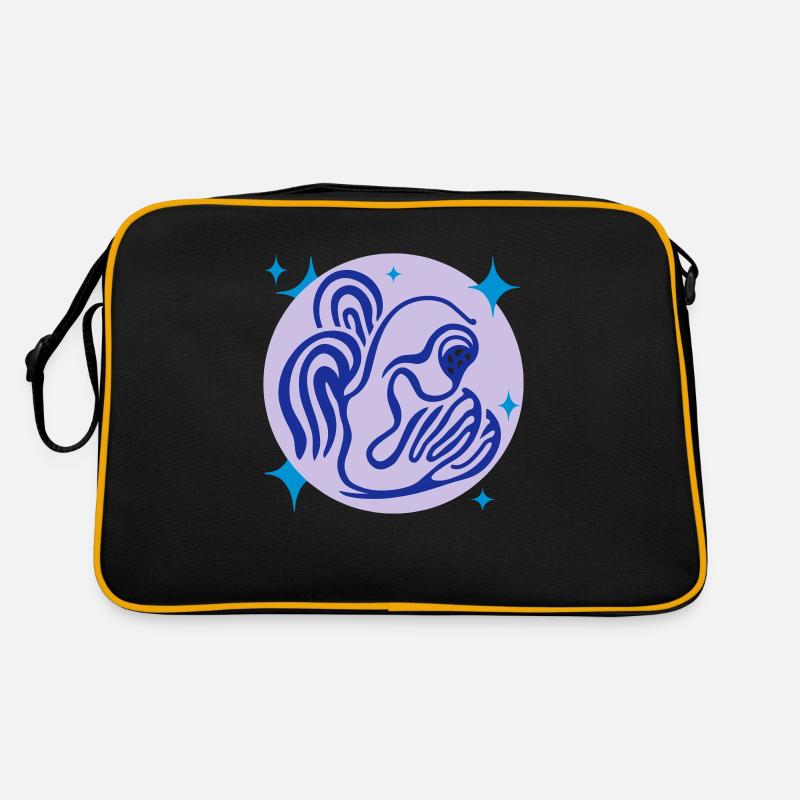 Angels and darkness. Anxious hope Retro Bag